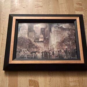 Framed Cityscape Artwork